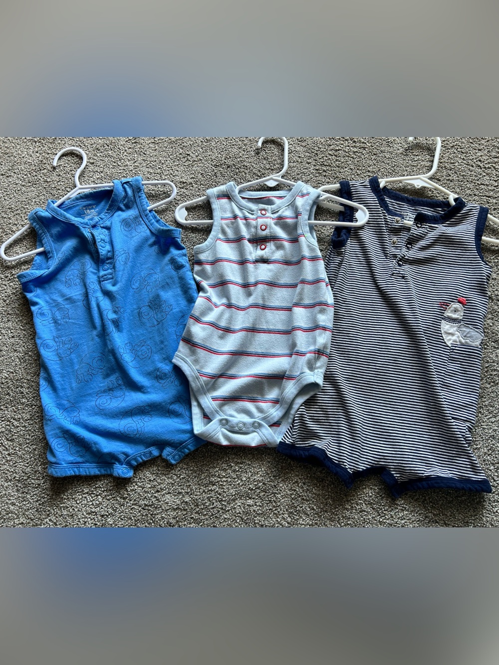 4th of July colors 12-18 months